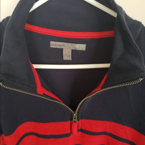 Mens zipper neck Old Navy sweater - Picture 5 of 5